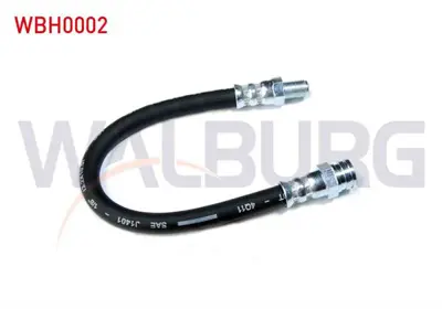 WALBURG WBH0002 Fren Hortumu Arka Sol-Sağ 250mm M.131 - Dks 