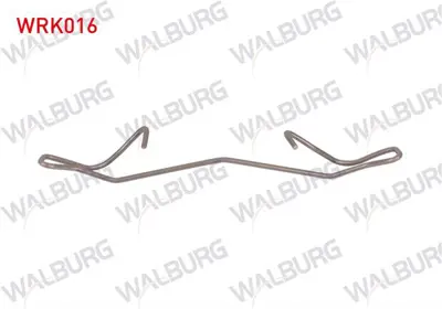 WALBURG WRK016 Fren Kalıper Yayı On Focus / C-Max 