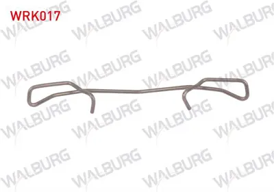 WALBURG WRK017 Fren Kalıper Yayı Arka Focus / Connect / C-Max 
