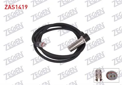 ZEGEN ZAS1419 Abs Sensoru On-Arka Sol-Sağ 1340mm Iveco Daıly Iıı-Iv 1999-2011 