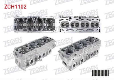 ZEGEN ZCH1102 Silindir Kapağı Vw Golf V - Vı - Jetta Iıı - Passat - Touran 1.6i 8v (Bse-Bgu-Bfq-Alz) 03-13/ A3 1.6 