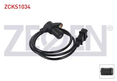 ZEGEN ZCKS1034 Krank Devır Sensoru Kablolu 740 Mm 1.6 Fıat Tempra 1992-1999 / Tıpo 1990-2000 