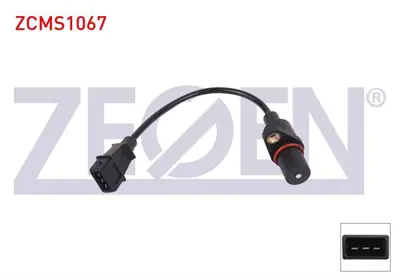 ZEGEN ZCMS1067 Eksantrik Devır Sensoru Kablolu 240mm Hyundaı Accent I 1.3 60hp G4eh G4ch 1977-1978 