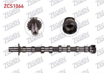 ZEGEN ZCS1066 Eksantrik Mılı Egzoz 2.0 Hdı (Dw10bted4) Peugeot 307 00-07 / 308 07-13 / 407 04-11 / Expert 09-16 /  