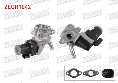 ZEGEN ZEGR1042 Egr Valfı Borulu  Ford Transıt (V347) 2.2 Tdcı - 2.4 Tdcı - 3.2 Tdcı (H9fb-Jxfa-P8fa-Phfa-Qvfa-Safa- 