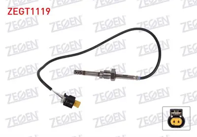 ZEGEN ZEGT1119 Egzoz Sıcaklık Sensoru (Egt) Mercedes C-Serısı (W203) C 200 Cdı 2003-2007 / E 200 Cdı (211.004) 2002 