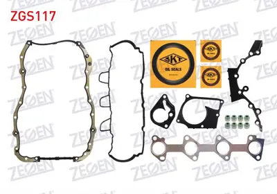 ZEGEN ZGS123 Motor Takım Conta (Skc Yok) Renault Clıo Iv - Kangoo Iıı - Fluence - Megane 1.5 Dcı 