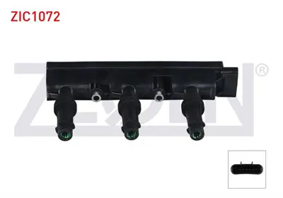 ZEGEN ZIC1072 Ateşleme Bobini Opel Corsa D 1.0 (A10xep) 2006-2014 