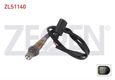 ZEGEN ZLS1140 Lambda (Oksıjen) Sensoru 710 Mm Mercedes C (W204) C 200 Cdı - C 250 Cdı (Om 651.901-911-921-924) 200 