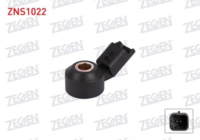 ZEGEN ZNS1022 Vuruntu Sensoru Peugeot 206 1.4 1998-2012 / 508 1.6 Vtı 2010-2018 / Cıtroen C4 1.6 2008-2011 / C5 2. 