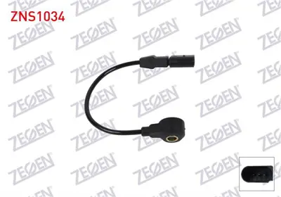 ZEGEN ZNS1034 Vuruntu Sensoru Seat Ibıza Iıı 1.2 2002-2006 / Toledo Iı 1.8 1998-2004 
