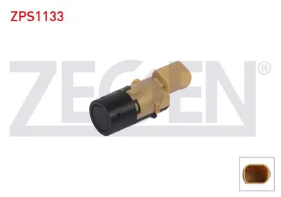 ZEGEN ZPS1133 Park Sensoru Arka Cıtroen Jumpy Panelvan/Van 2007-2016 / Cıtroen C4 I 2009- / Cıtroen C3 I 2005- / P 