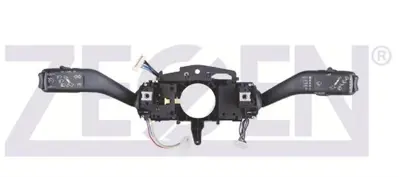 ZEGEN ZSW1383 Far Sınyal Kumanda Kolu Yol Bılgısayarı Ve Cruıse Controllu 17 Pın Caddy Iıı - Golf Vı - Jetta Iv -  