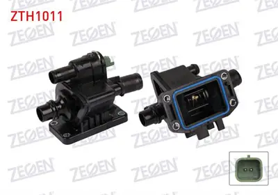 ZEGEN ZTH1011 Termostat Komple Musurlu 83 C (70 Hp) Fıesta Vı 1.4 Tdcı 2008-2012/ C3 1.4 Hdı 2002-2009/ 207 1.4 Hd 