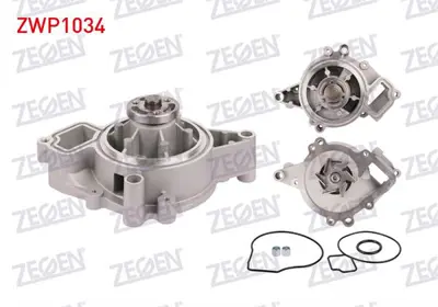 ZEGEN ZWP1034 Devirdaim Opel Vectra C 2.0 16v 2002-2008/ Vectra C 2.2 16v 2002-2008/ Astra G 2.2 16v 1998-2005/ Za 