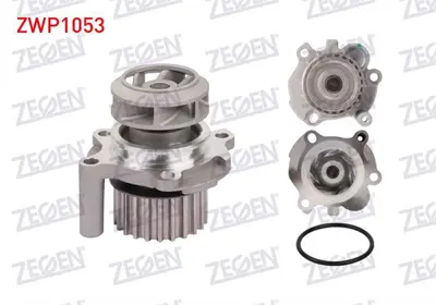 ZEGEN ZWP1053 Devirdaim Passat 1.8 T (Awt) 2000-2005 / Bora 1.8 T 1998-2005 / Golf Iv 1.8 T 1997-2005 / Passat 2.0 