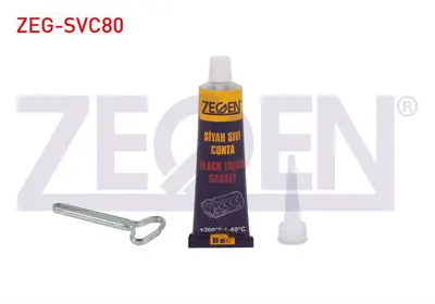 ZEGEN ZEG-SVC80 Sıvı Conta Sıyah 80 Ml 