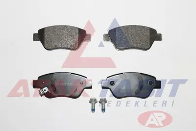 AP 05P1247 Fren Balata On Opel Corsa D 1.2 2006-2014 / Corsa D 1.0 75 Hp 2006-2014 