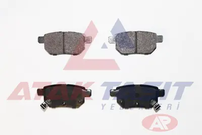 AP 05P1530 Fren Balata Arka Toyota Corolla (E15_) 1.6 Vvt-I 2007-2012 / Aurıs (Zre15) 1.6 Vvt-I 2007-2012 / Yar 