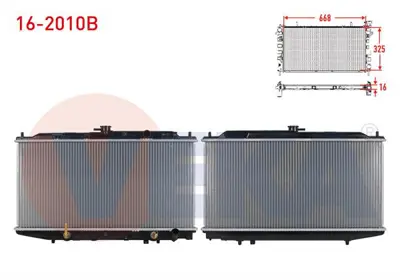 VEKA 16-2010B Su Radyatoru Brazıng Honda Cıvıc 1.5 A-T Ac +/- 1988-1991 