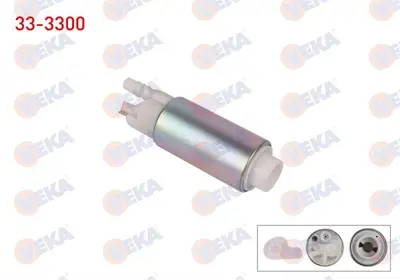 VEKA 33-3300 Yakıt Pompası Suzgeclı 3 Bar 206 1.6i 16v-2.0i 1998-2006/406 2.0i 1995-2004/307 1.6 2000-2007/Berlın 