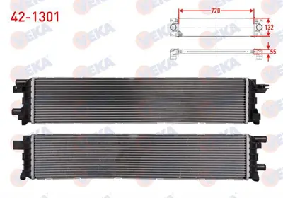 VEKA 42-1301 Turbo Radyatoru (Intercooler) Audı A4 (8k2.B8) 2.0 Tdı 2007-2015 