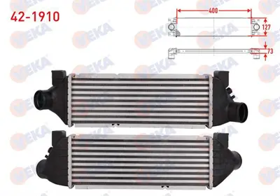VEKA 42-1910 Turbo Radyatoru (Intercooler) Ford Transıt (Fa_ _) 2.0 Dı 2000-2006 