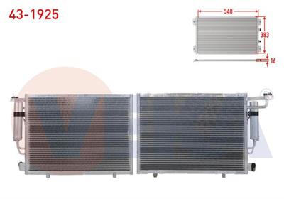 VEKA 43-1925 Klima Radyatoru Ford Transıt Courıer 1.5 Tdcı 2014- 