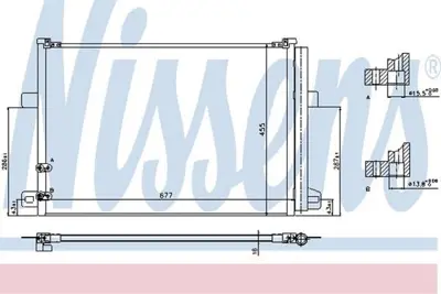 VEKA 43-4429 Klima Radyatoru Volkswagen Amarok 2.0 Tdı 2010- 