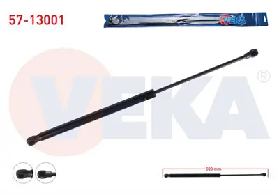 VEKA 57-13001 Bagaj Amortısoru 500mm/470n Audı A3 (8l1) 5 Kapı 1996-2003 