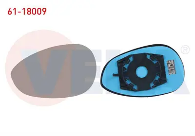VEKA 61-18009 Ayna Camı Sol Isıtmalı Fıat Lınea / Grande Punto 
