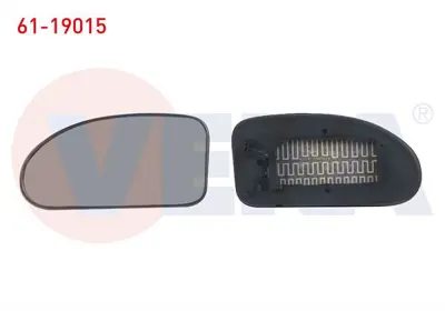 VEKA 61-19015 Ayna Camı Sol Isıtmalı Ford Focus 1998 