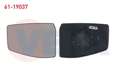 VEKA 61-19037 Ayna Camı Sol Isıtmalı Ford Transıt Custom (V362) 2012- 