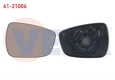 VEKA 61-21006 Ayna Camı Sağ Mekanık Hyundaı Accent Blue 2012- / Elantra 2010- / I 30 2011 