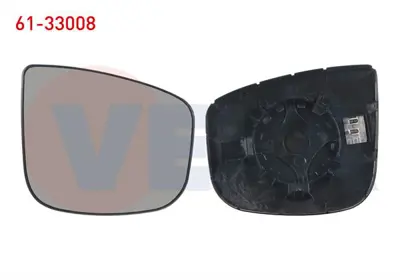VEKA 61-33008 Ayna Camı Sağ Isıtmalı Peugeot Partner Tepee 2012- / Cıtroen Berlıngo 2012- 