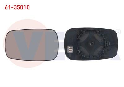 VEKA 61-35010 Ayna Camı Sol Isıtmalı Asferık Renault Megane Iı / Clıo Iıı 