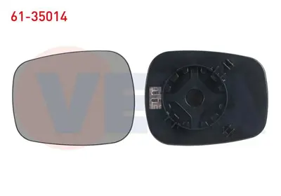 VEKA 61-35014 Ayna Camı Sol Isıtmalı Asferık Renault Kangoo 2002-2008 