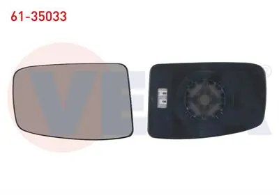 VEKA 61-35033 Ayna Camı Sol Isıtmalı Renault Master Iıı 2010- 