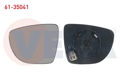 VEKA 61-35041 Ayna Camı Sol Isıtmalı Asferık Renault Clıo Iv 2012- / Captur 2013- 
