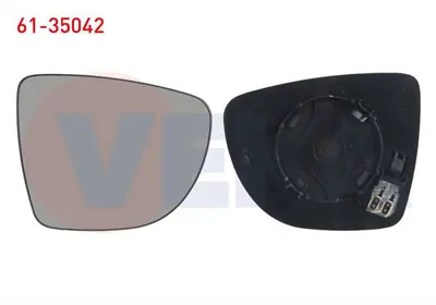 VEKA 61-35042 Ayna Camı Sağ Isıtmalı Renault Clıo Iv 2012- / Captur 2013 
