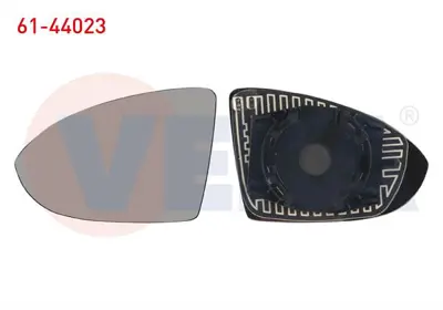 VEKA 61-44023 Ayna Camı Sol Isıtmalı Asferık Vw Golf Vıı 