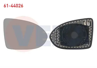 VEKA 61-44026 Ayna Camı Sağ Isıtmalı Vw Passat 2015- 