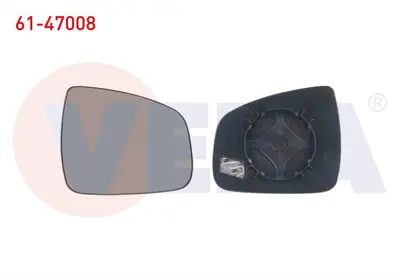 VEKA 61-47008 Ayna Camı Sağ Isıtmalı Dacıa Logan Mcv 2007-2013 