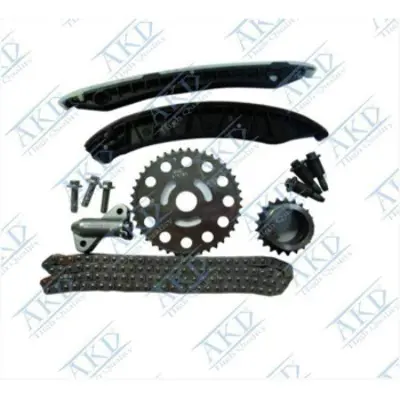 AKD OP125110 Eksantrik Zıncır Seti Kaleos Laguna 2,0dcı 16v M9r Qashqaı X Traıl 2,0dcı 16v M9r 112100Q4A, 1302800Q0A, 1302800Q0E, 4431143, 4431203, 4431205, 4431206, 4431207, 4431471, 4452569