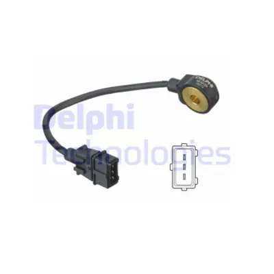 DELPHI AS10185 Vuruntu Sensor C8 C5 C5 Iı C6 C5 Iıı P407 P607 P807 Es9a (3.0hdı 24v) P306 P406 Xantıa Xsara Xu10j4r 594630