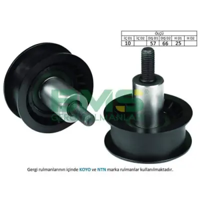 BMS 082 Alternator Gergi Rulmanı (17x66x25) Leon Toledo Iı Fabıa Octavıa Bora Caddy Polo 1.4 / 1.6 Kanallı