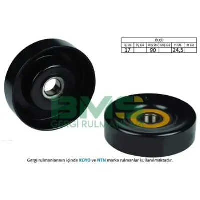 BMS 198 Alternator Gergi Rulmanı A4 A5 A6 Transporter V 