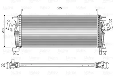 ORIS IOP505030 Turbo Radyatoru Astra J A,T A16let A16xer A14nel A14net 1302148 13311080 7073007 8ML376988354 96555 130214813311080 1302005 90009103 90144666