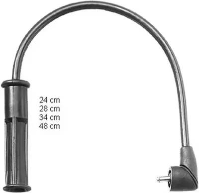 HELLUX HBK3320 Bujı Kablo Takımı Clıo Symbol - Hb - K7j- E7j Kangoo - E7j Mgn- E7j- (K7m) 