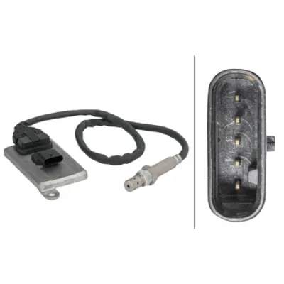 HELLA 6PN358186-841 Nox Katalızator Sensoru Iveco Stralıs-Trakker Iı 12>  X-Way 19>  Euro 6   834 Mm - 5 Pın 